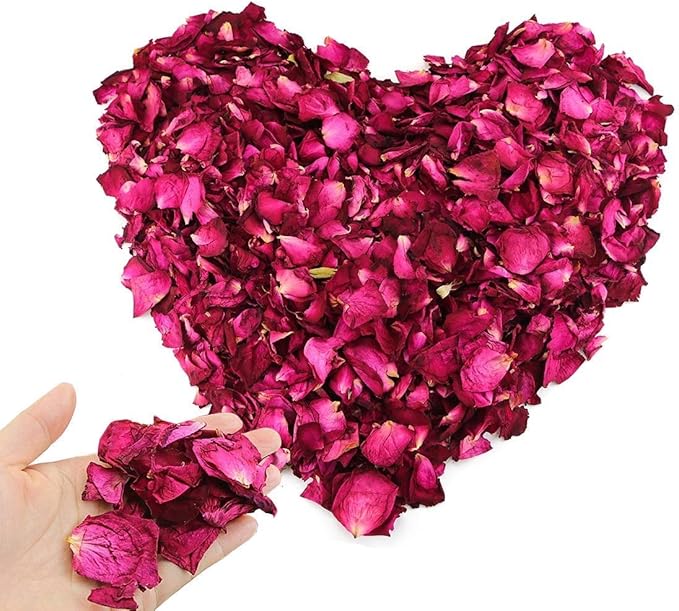 Dried Roses For DIY Lip Balm and Body Butter
