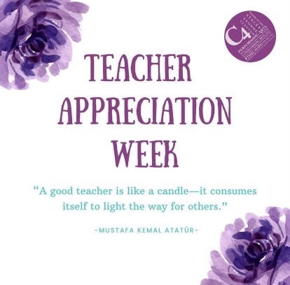 Teacher appreciation week