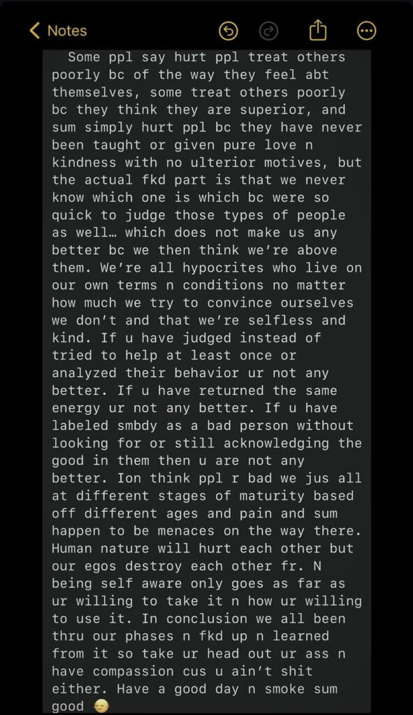 Hurt People Stuggle And Hurt Others, But We Must Have Compassion