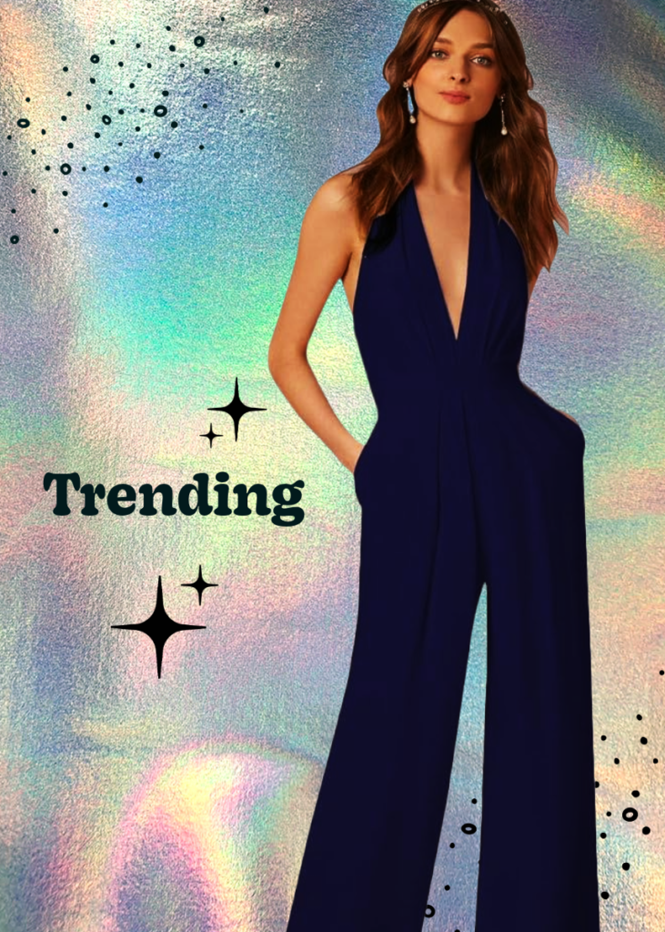 Lilac Jumpsuit for Wedding as Bridesmaid Ideas 2