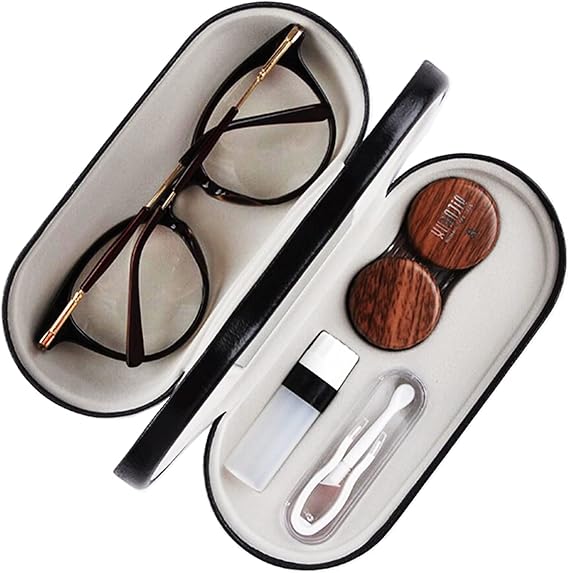 Glasses and Contact Case Compact For Traveling