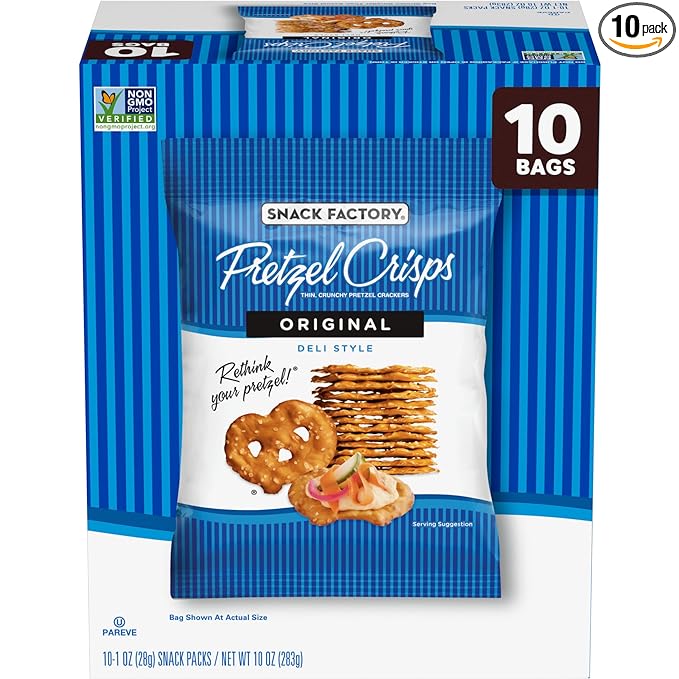 Pretzel Snacks For Airplane Travel and Snacking