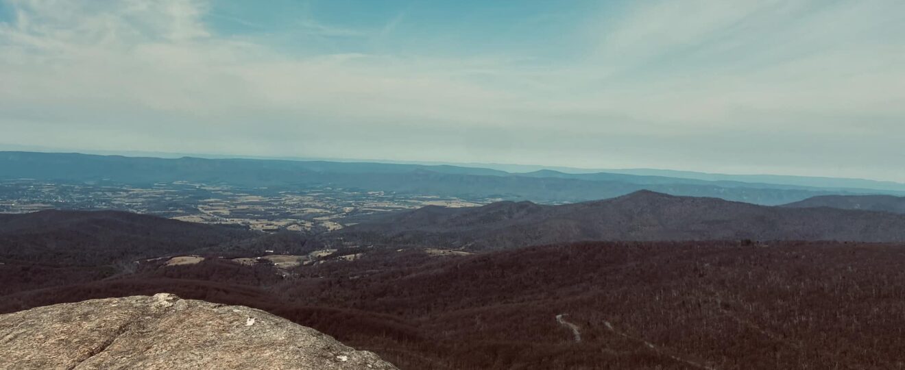 Mountains In The Shenendoah Valley. Hiking