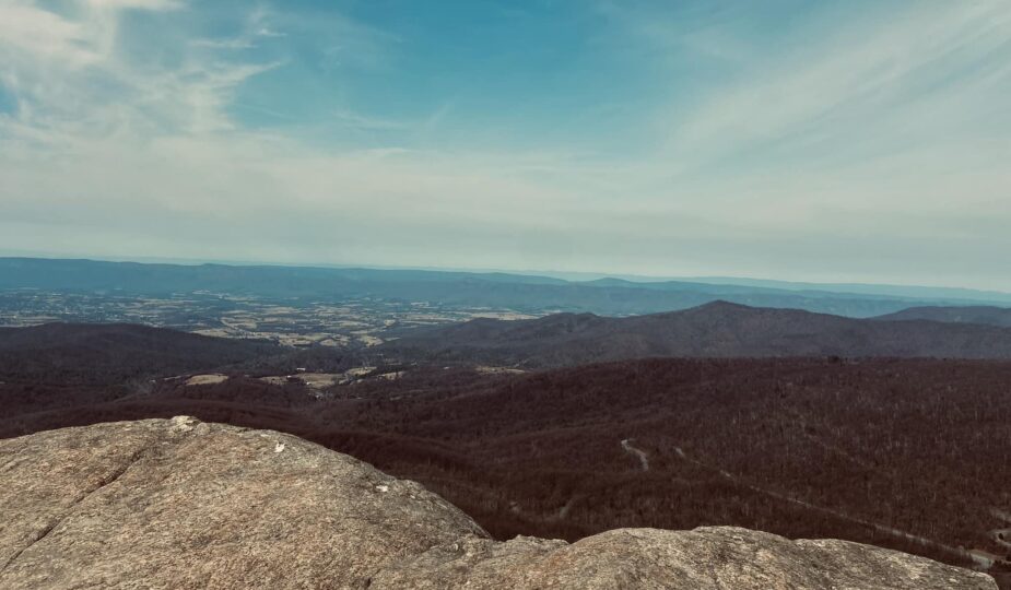 Mountains In The Shenendoah Valley. Hiking
